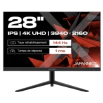 Japannext IPS280UHD144F IPS HDR Gaming Monitor 28" 4K 3840x2160 144Hz