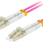 Lanberg Καλώδιο Οπτικής Ίνας LC/UPC-LC/UPC 0.5m Μωβ FO-LULU-MD41-0030-VT