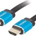Lanberg HDMI 2.0 Premium High Speed 4K 60Hz HDR Braided Cable HDMI male - HDMI male 1m Μαύρο CA-HDMI-P20CU-0010-BK