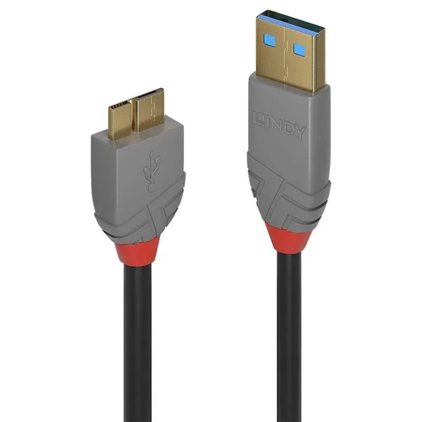 Lindy Anthra Line Regular USB 2.0 to micro USB Cable 2m (36767) 1τμχ