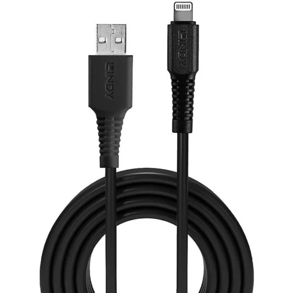 Lindy to Lightning Cable Μαύρο 1m (31320)