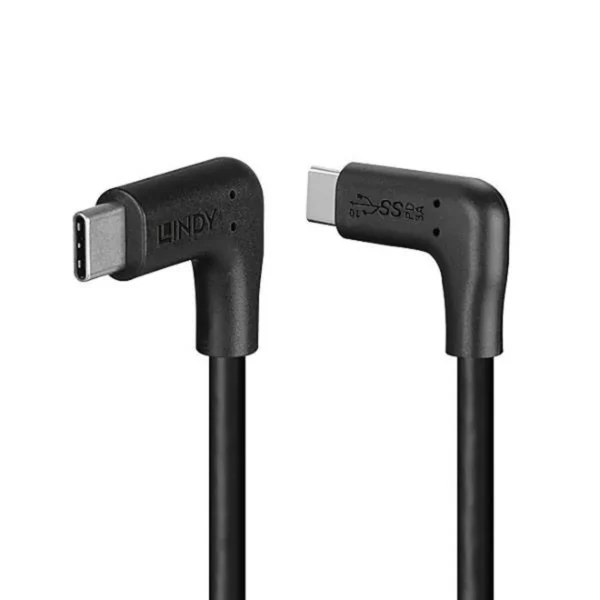 Lindy USB 2.0 Cable USB-C male - USB-C Μαύρο 1m 32023