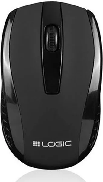 Logic LM-31 Ασύρματο Ποντίκι Μαύρο Logic LM-31 Ασύρματο Ποντίκι Μαύρο - Image 1