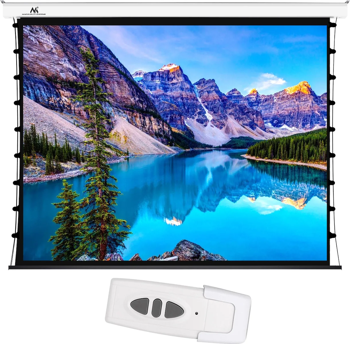 Maclean Energy MC-952 Ηλεκτρική Οθόνη Προβολής Projector Τοίχου MC-952 με Λόγο Εικόνας 16:9 / 4:3 300x220cm / 150" Maclean Energy MC-952 Ηλεκτρική Οθόνη Προβολής Projector Τοίχου MC-952 με Λόγο Εικόνας 16:9 / 4:3 300x220cm / 150" - Image 1