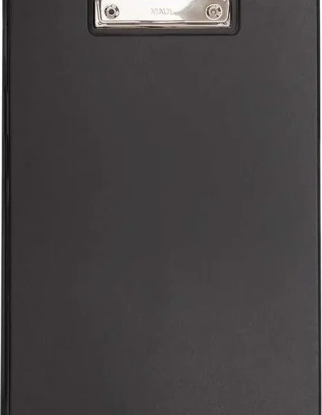 Maul Maul Writing Folder Maulpoly Black Plastic Cover A4