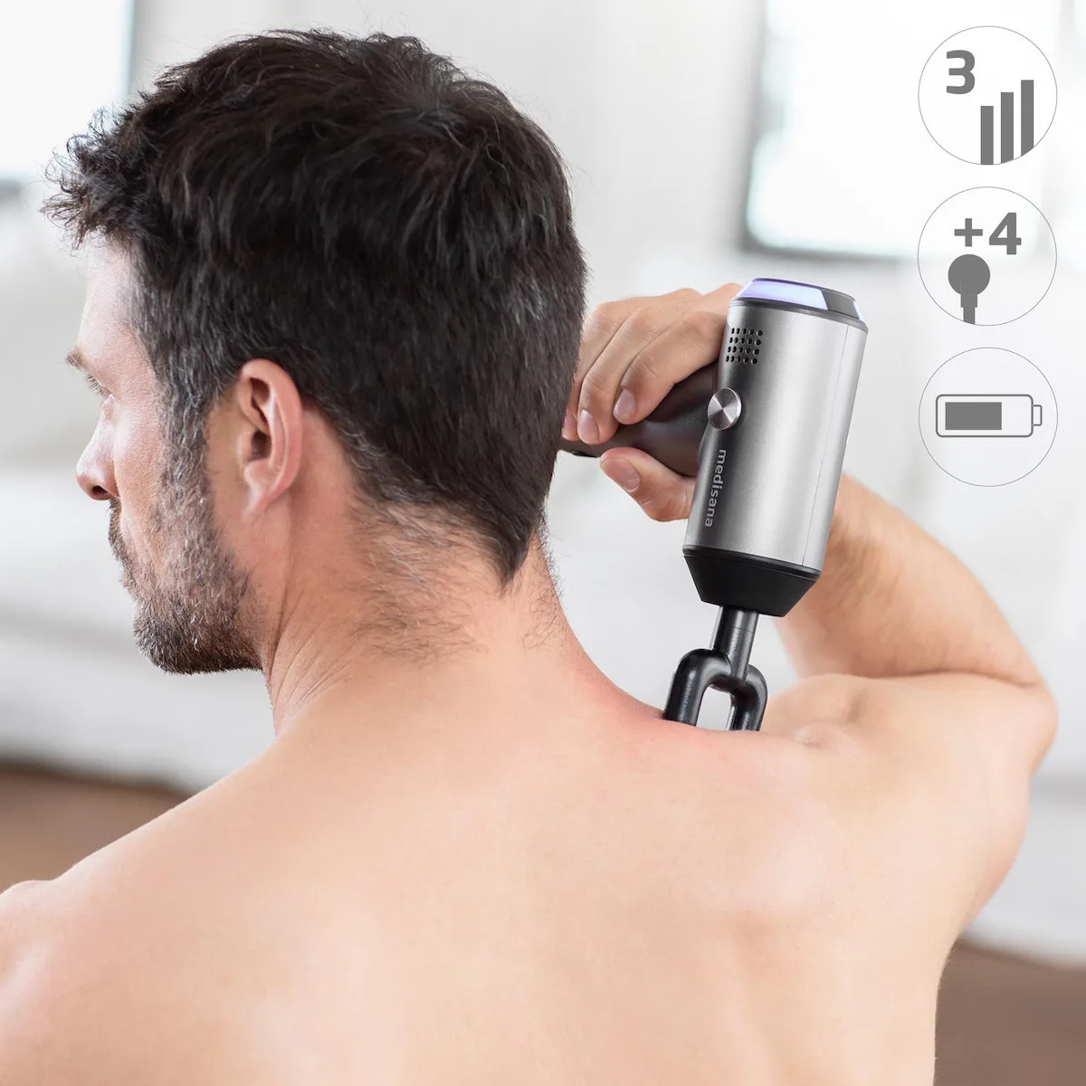 Medisana MG 500 Pro Πιστόλι Μασάζ για τα Πόδια, το Σώμα & τα Χέρια με Δόνηση 88985 Medisana MG 500 Pro Πιστόλι Μασάζ για τα Πόδια, το Σώμα & τα Χέρια με Δόνηση 88985 - Image 1
