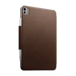 Nomad Folio Flip Cover Δερμάτινη Καφέ (iPad Pro 11)