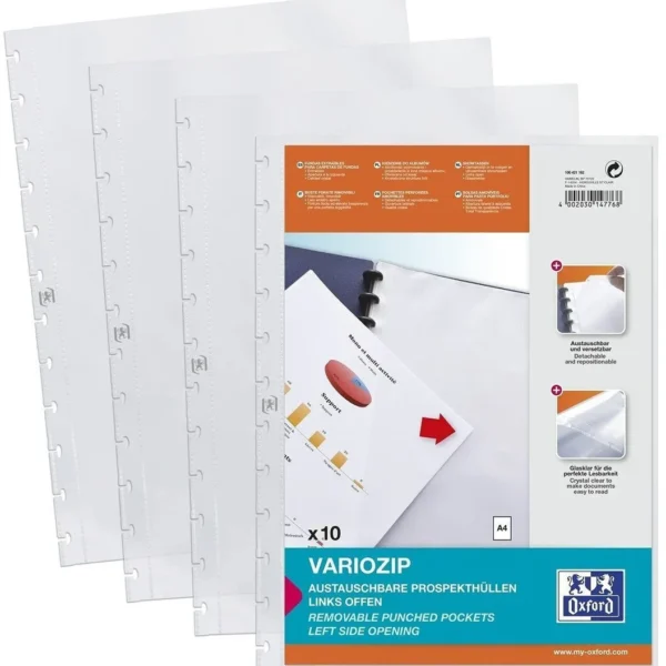 Oxford Prospectus Sleeves Special Covers Manageme A4 10pcs