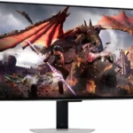 Samsung Odyssey OLED G8 G80SH QD-OLED HDR Gaming Monitor 32" 4K 3840x2160 240Hz με Χρόνο Απόκρισης 0.03ms GTG