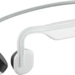 Shokz Openmove Bone Conduction Bluetooth Handsfree Ακουστικά με Αντοχή στον Ιδρώτα Alpine White