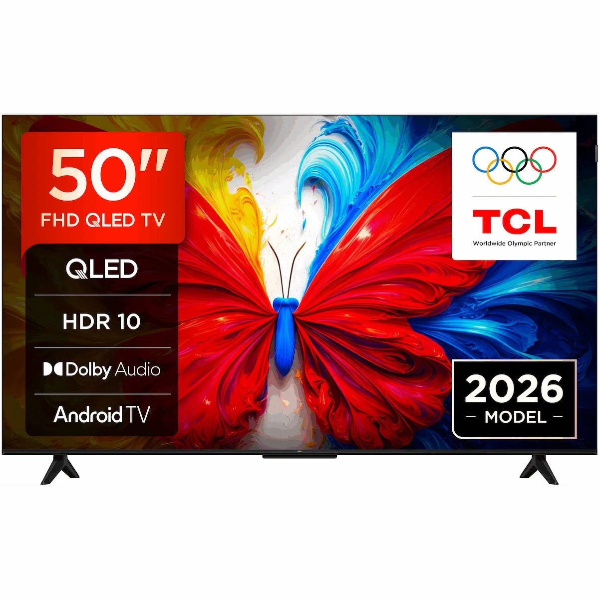 TCL Smart Τηλεόραση 50" Full HD QLED S5L HDR (2026) 50S5L TCL Smart Τηλεόραση 50" Full HD QLED S5L HDR (2026) 50S5L - Image 1