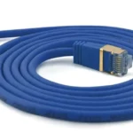 Wantec S/FTP Cat.7 (10Gbps) Καλώδιο Δικτύου Ethernet 0.25m Μπλε 7129