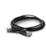 Wantec U/UTP Cat.6a (Gigabit) Καλώδιο Δικτύου Ethernet 25m Μαύρο 7322