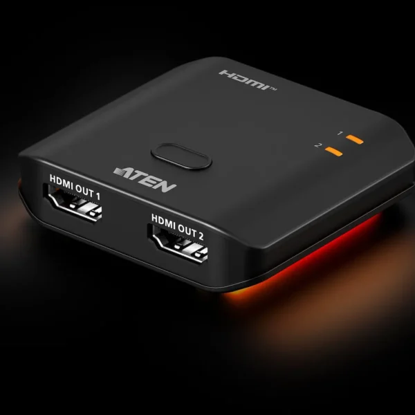 2-port 8k Hdmi Splitter Aten "vs5812-at" 0.8 Lei Green Stamp
