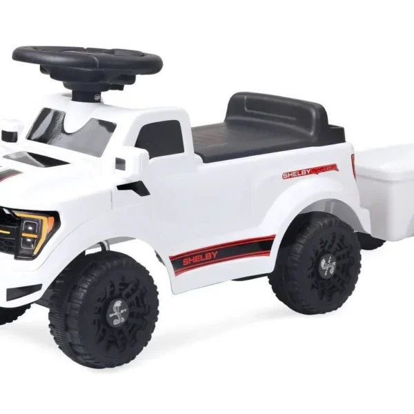 Jamara Ford F-150 Raptor With Trailer Ride On για 18+ μηνών Λευκό