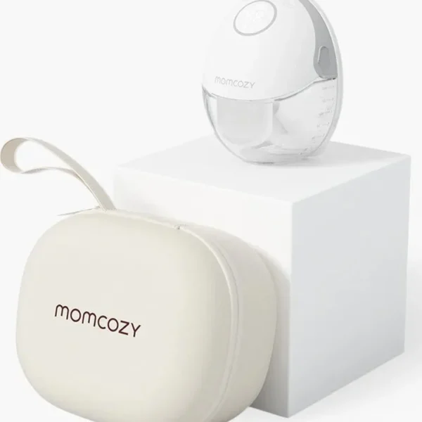 Momcozy Ηλεκτρικό Μονό Θήλαστρο Μπαταρίας και Ρεύματος Γκρι 150ml BP288-GR70BA-A