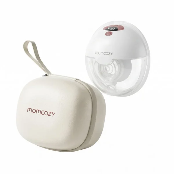 Momcozy M5 Smart Ηλεκτρικό Διπλό Θήλαστρο Χωρίς BPA Κόκκινο