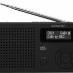 Sencor SRD 7210B Φορητό Ραδιόφωνο DAB+ με USB Μαύρο