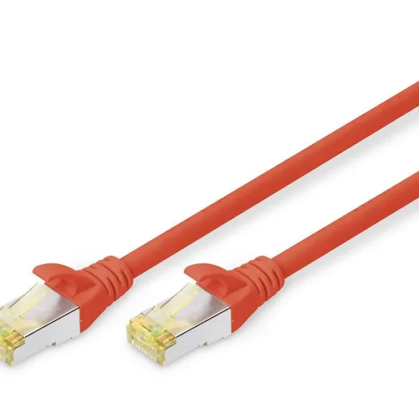 3M S/FTP Cat.6 (Gigabit) Καλώδιο Δικτύου Ethernet 3m Κόκκινο 10τμχ DK-1644-030-R-10