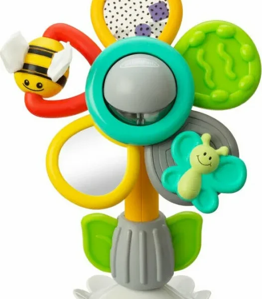 Infantino Βρεφικό Παιχνίδι Play & Stay Funflower για 3+ Μηνών Γκρι B-216571-02