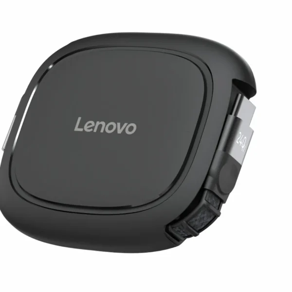 Lenovo Αναδιπλούμενο Καλώδιο Usb-c 240w Μαύρο Gx91v57058